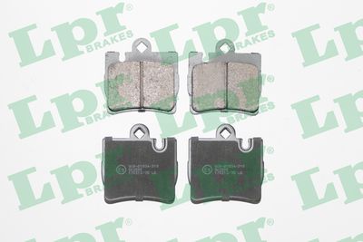 Колодки тормозные задние LPR 05P905