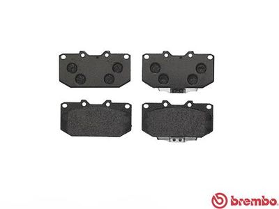 Колодки тормозные дисковые передние BREMBO P56025