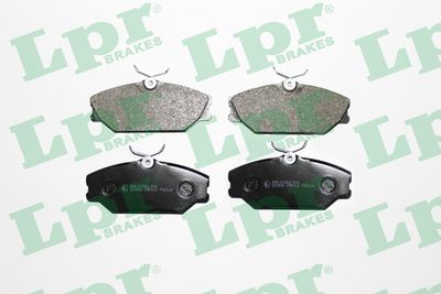 Колодки тормозные передние LPR 05P816