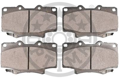 Колодки тормозные дисковые комплект OPTIMAL BP09836