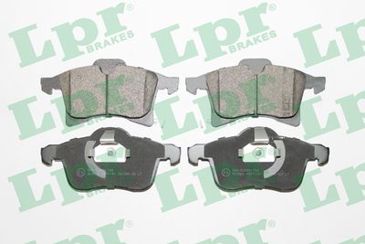 Колодки тормозные передние LPR 05P1197
