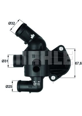 Термостат MAHLE TI1587