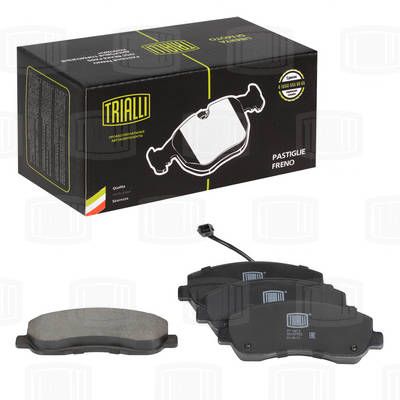 Диски тормозные с колодками передние комплект TRIALLI PF0913