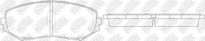 Колодки тормозные передние NIBK PN9802