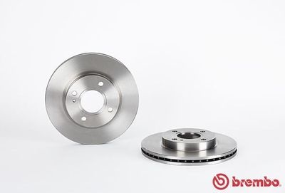 Диск тормозной передний вентилируемый BREMBO 09A96824