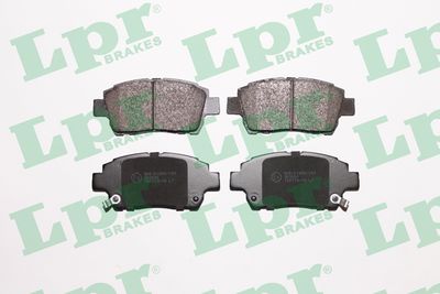 Колодки тормозные передние LPR 05P1003