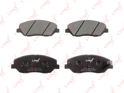 Колодки тормозные передние LYNXauto BD3615