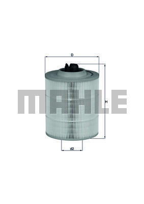 Фильтр воздушный MAHLE LX2685