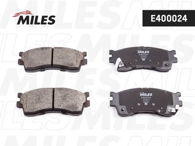 Колодки тормозные передние Miles E400024