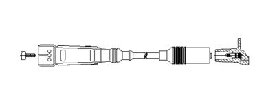 Комплект проводов высоковольтных BOSCH 0356912884