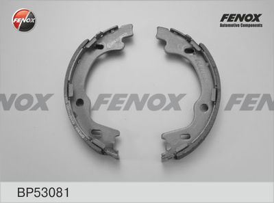 Колодки тормозные барабанные FENOX BP53081
