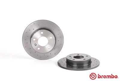 Диск тормозной задний BREMBO 0876271X