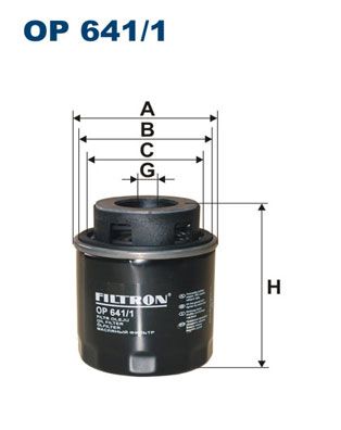 Фильтр масляный FILTRON OP6411