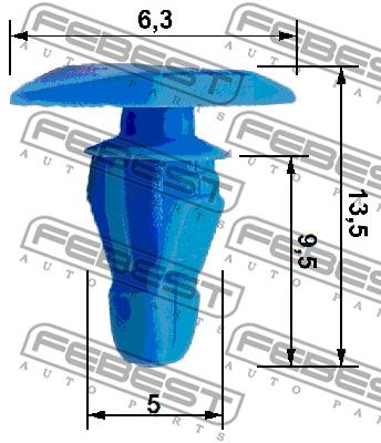 Клипса NISSAN 0155309311