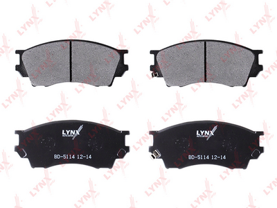 Колодки тормозные дисковые передние LYNXauto BD5114