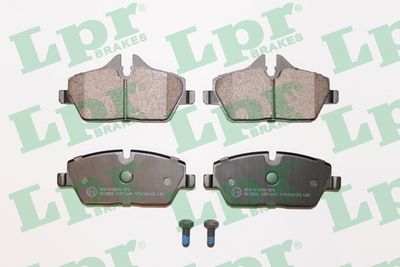 Колодки тормозные дисковые LPR 05P1241