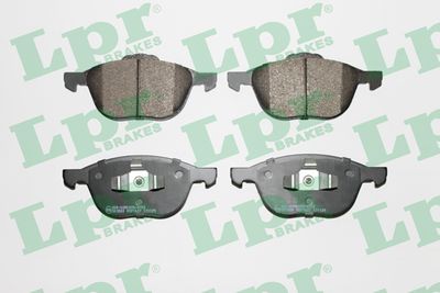 Колодки тормозные передние LPR 05P1627