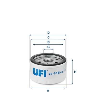 Фильтр масляный UFI 2341800