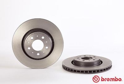 Диск тормозной передний вентилируемый BREMBO 09864211