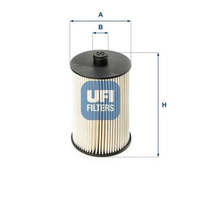 Фильтр топливный UFI 2601800