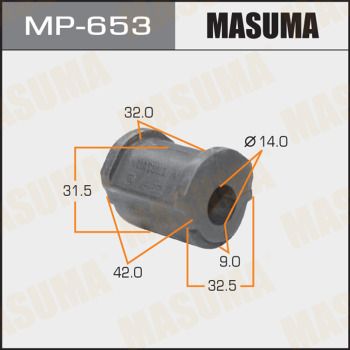 Втулка стабилизатора Masuma MP653