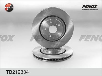 Диск тормозной FENOX TB219334