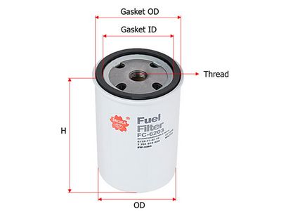Фильтр топливный SAKURA FC6203