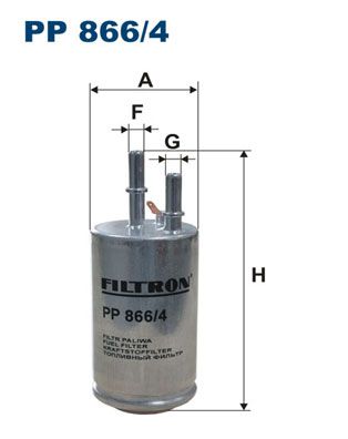 Фильтр топливный FILTRON PP8664
