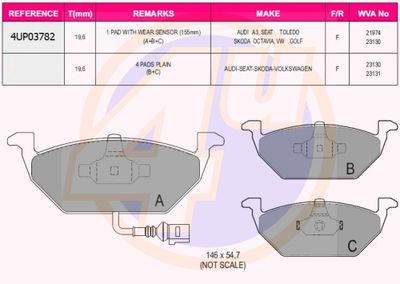 Колодки тормозные передние ZF RUSSIA GDB2108ZFR