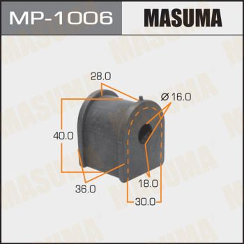 Втулка стабилизатора Masuma MP1006