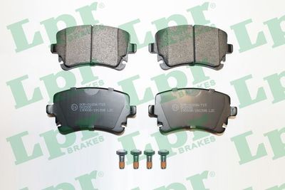 Колодки тормозные задние LPR 05P1398