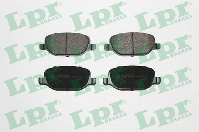 Колодки тормозные задние LPR 05P855