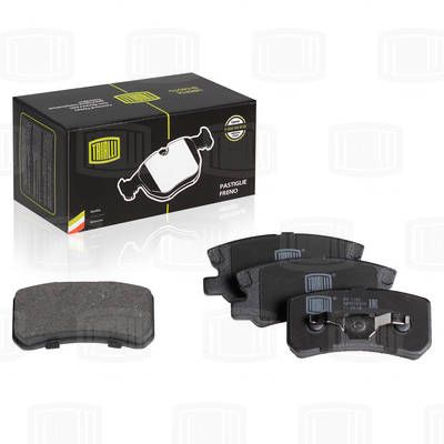 Колодки тормозные дисковые задние TRIALLI PF1104