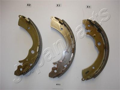 Колодки тормозные задние барабанные JAPANPARTS GF411AF