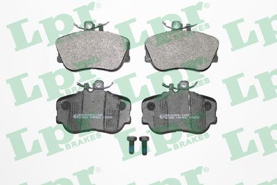 Колодки тормозные дисковые LPR 05P492
