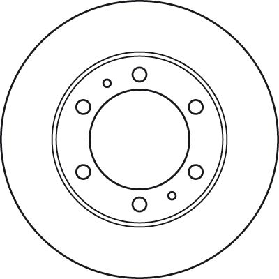 Диск тормозной TRW DF4917