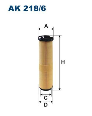 Фильтр воздушный FILTRON AK2186
