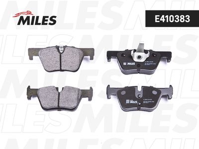 Колодки тормозные задние Miles E410383