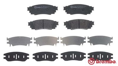 Колодки тормозные задние BREMBO P83160