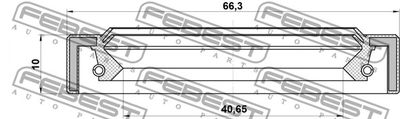 Сальник привода FEBEST 95IAS42661010X