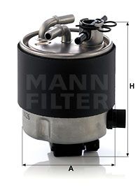 Фильтр топливный MANN-FILTER WK9026