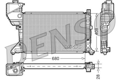 Радиатор DENSO DRM17015