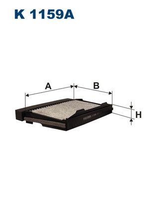 Фильтр салона FILTRON K1159A