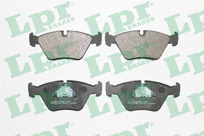 Колодки тормозные передние LPR 05P417