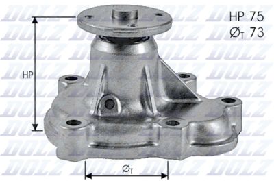 Насос водяной DOLZ O143