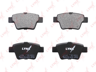 Колодки тормозные задние LYNXauto BD2211
