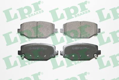 Колодки тормозные дисковые LPR 05P1747