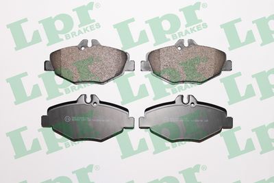 Колодки тормозные дисковые LPR 05P1124