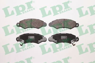 Колодки тормозные передние LPR 05P1041
