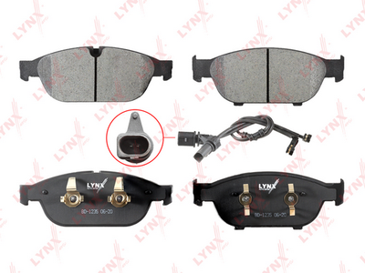 Колодки тормозные передние LYNXauto BD1235